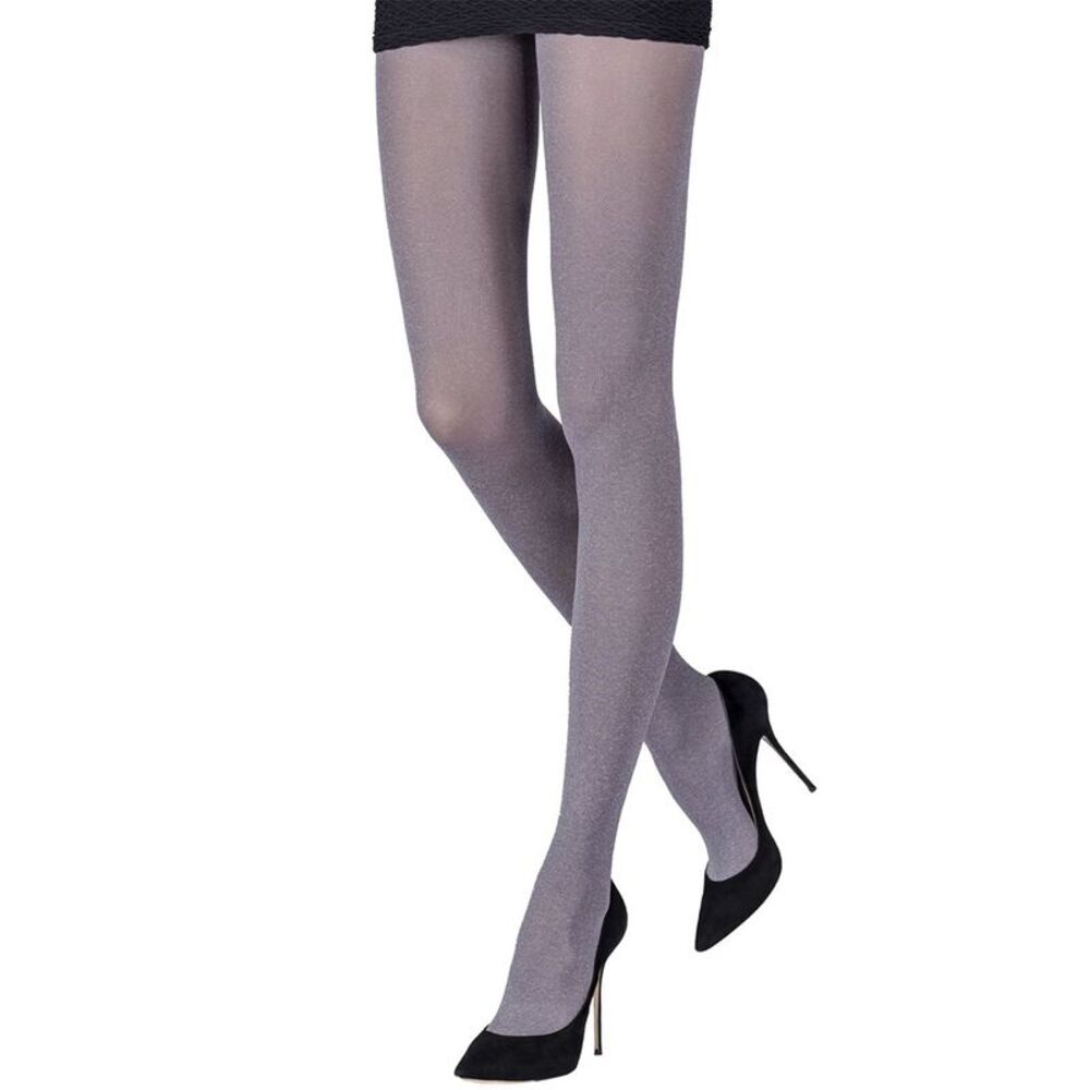 Emilio Cavallini Heathered Basic Tights, Grey